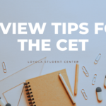 CET Review Tips